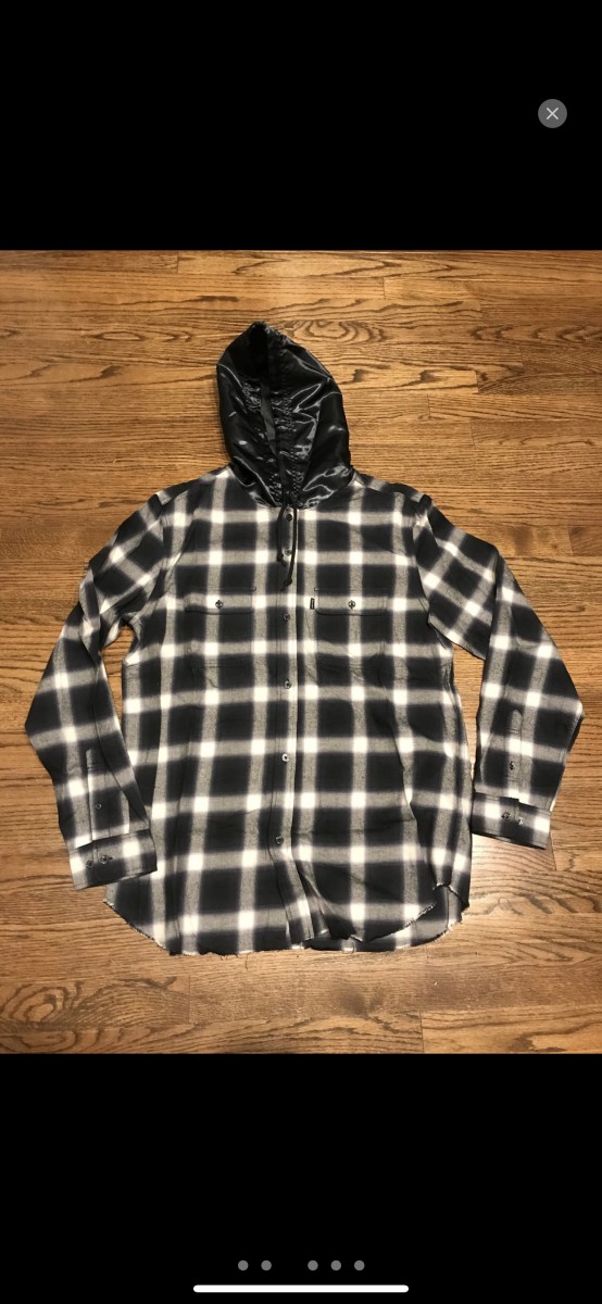 Supreme x Undercover Black Satin Bear Flannel - 3