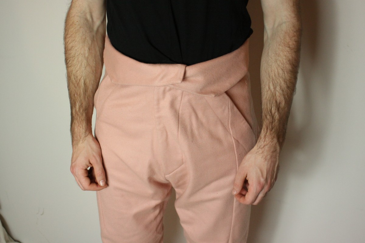 AW17 Neuromantika Pink Sample Pants - 597PAM1 - 9