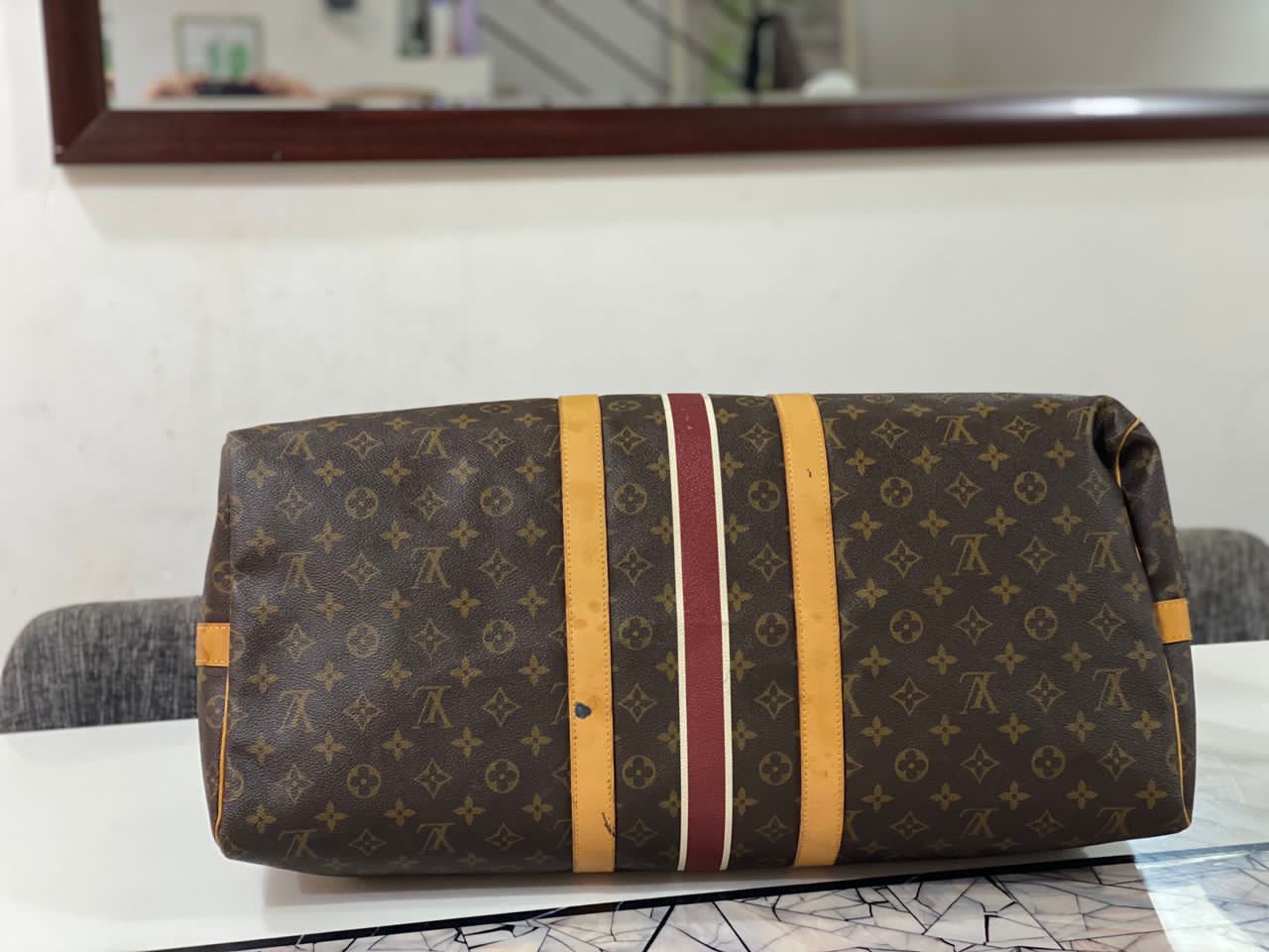 Authentic LOUIS VUITTON KEEPAL 55 - 5