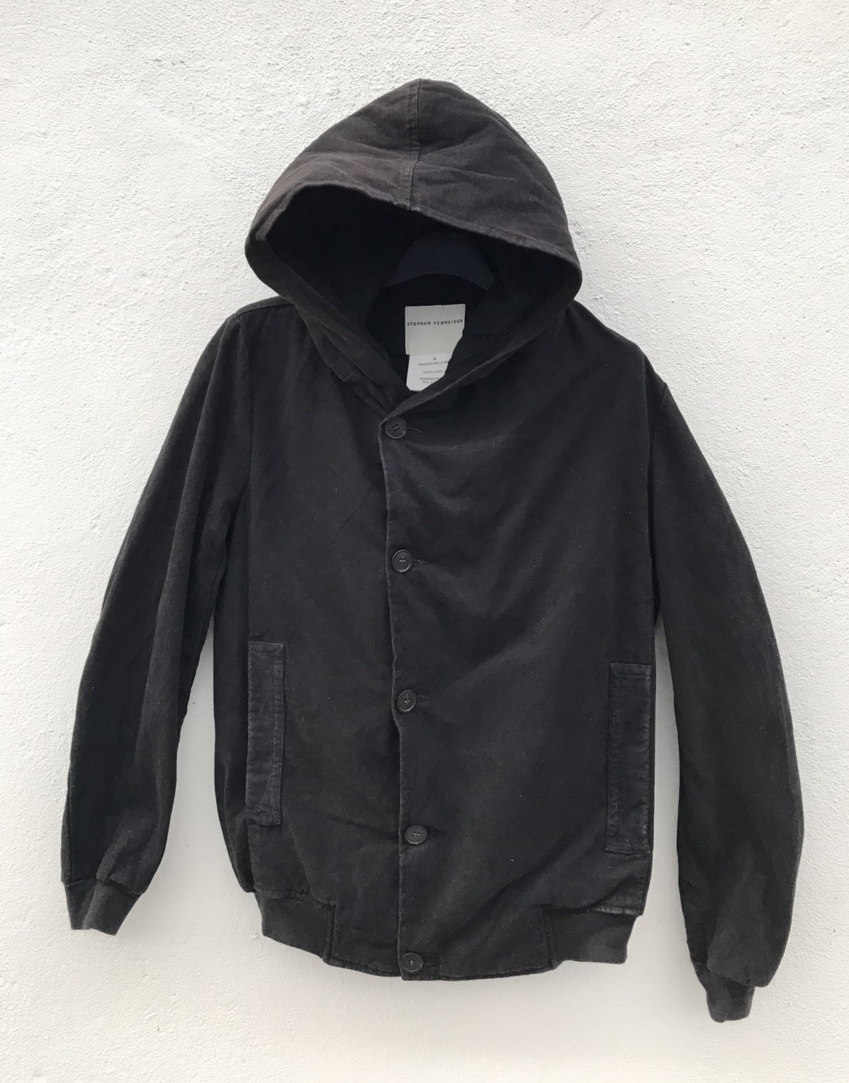 Made In Belgium Stephan Schneider Faded Hooded Jacket - 1