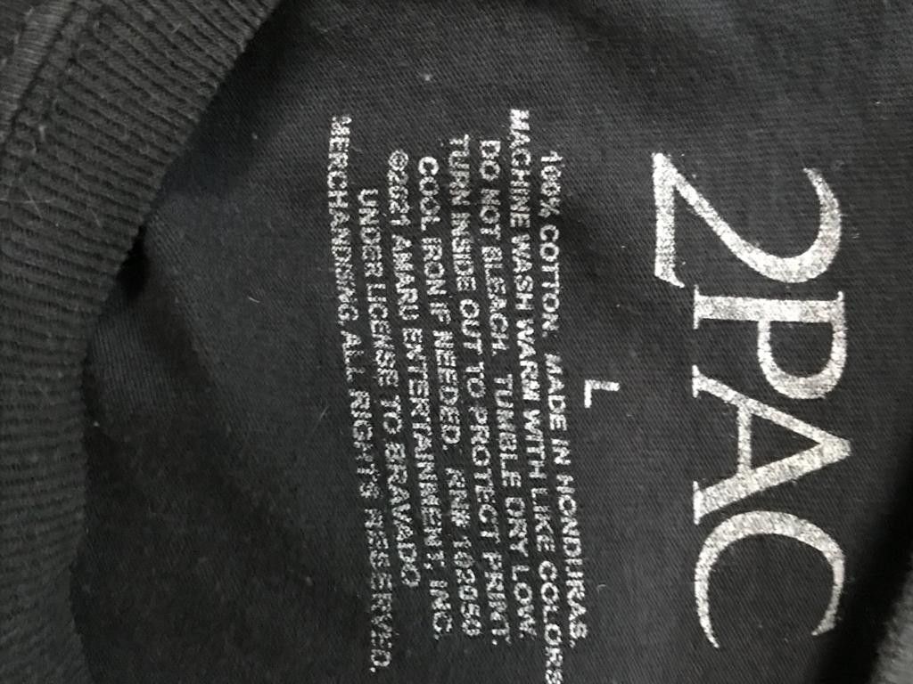 Vintage Y2K 2Pac all eyez on me T shirt - 2