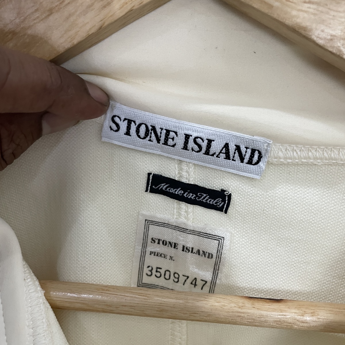 Vintage 1996 Stone Island Pullover Sweatshirt - 6
