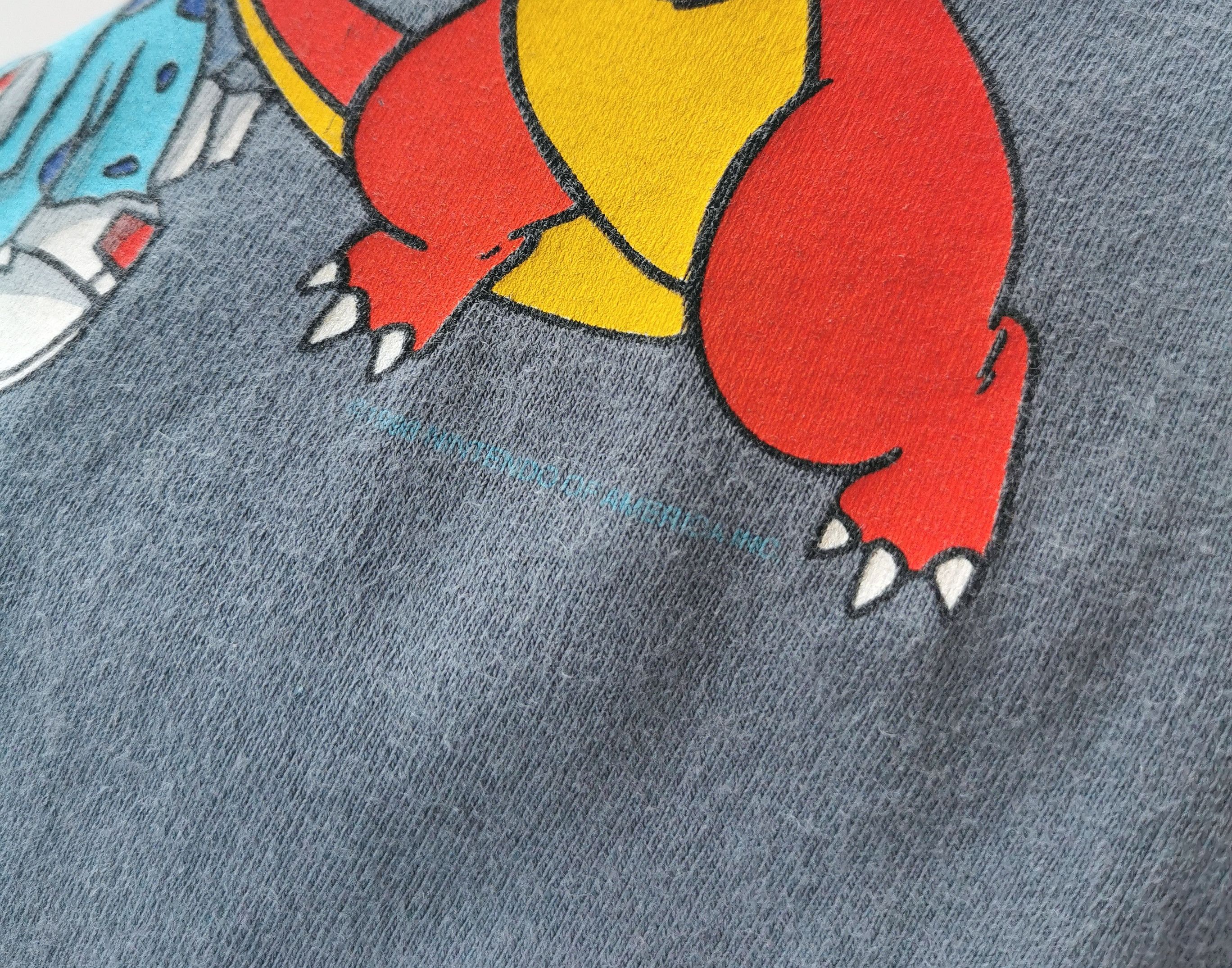 1998 Vintage Pokemon Anime Series Tshirt - 3