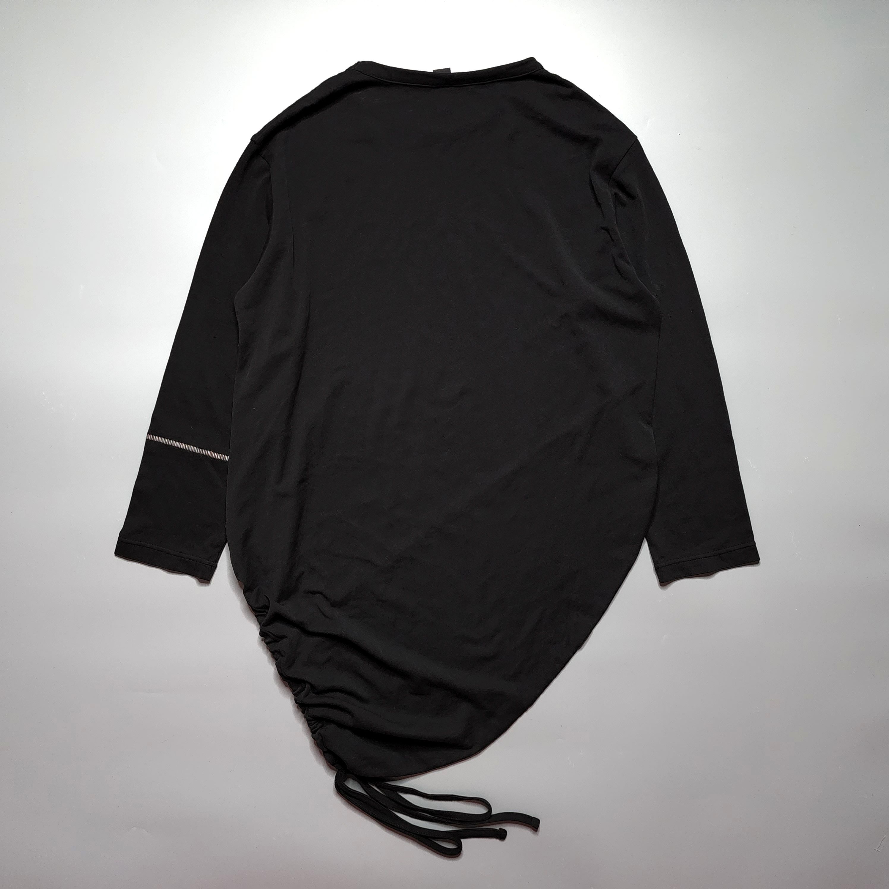 Yohji Yamamoto - Y's Side Drape Embroidery Shirt - 2