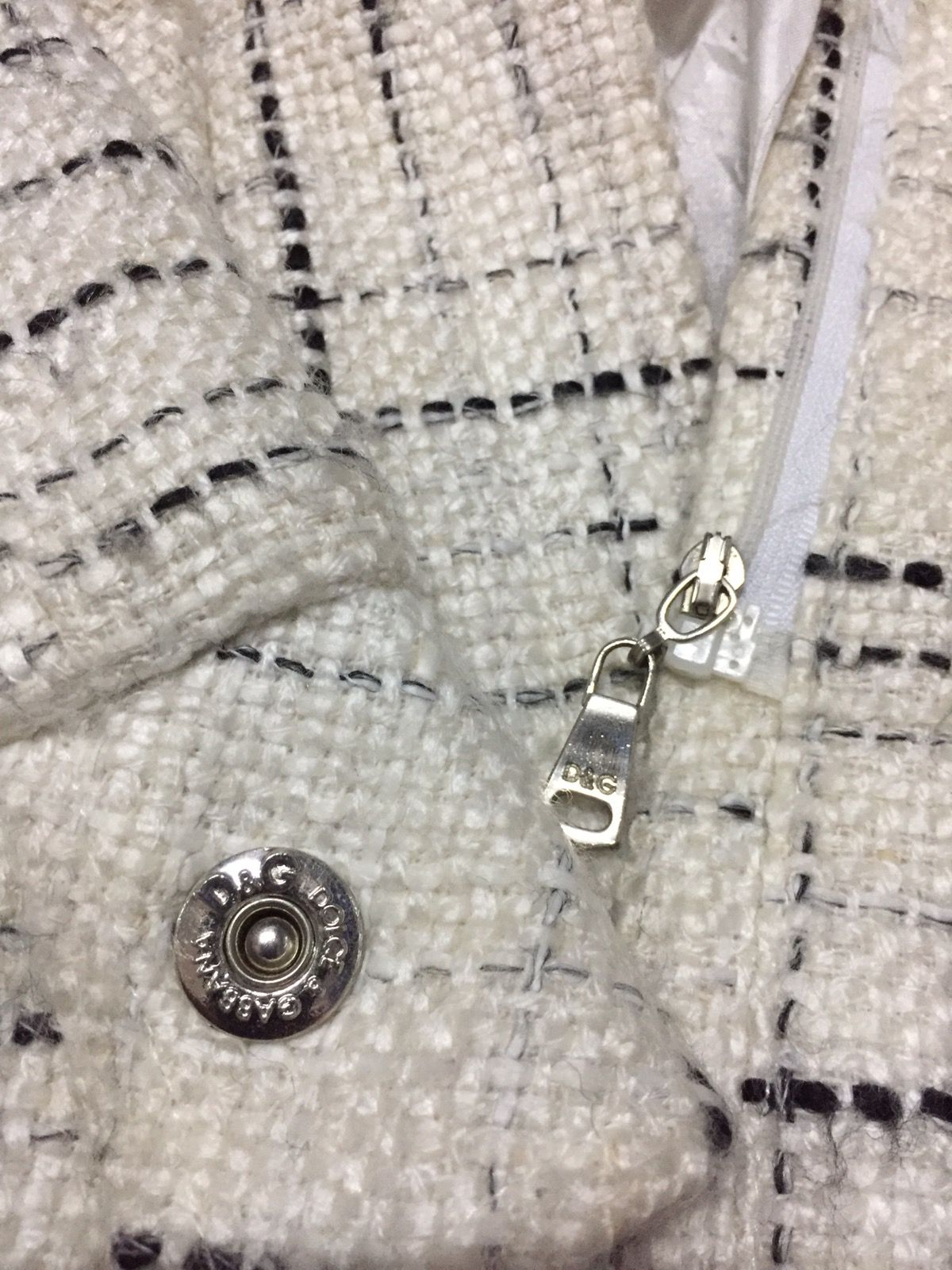 Rare!! Dolce & Gabbana Zipper Jacket - 10