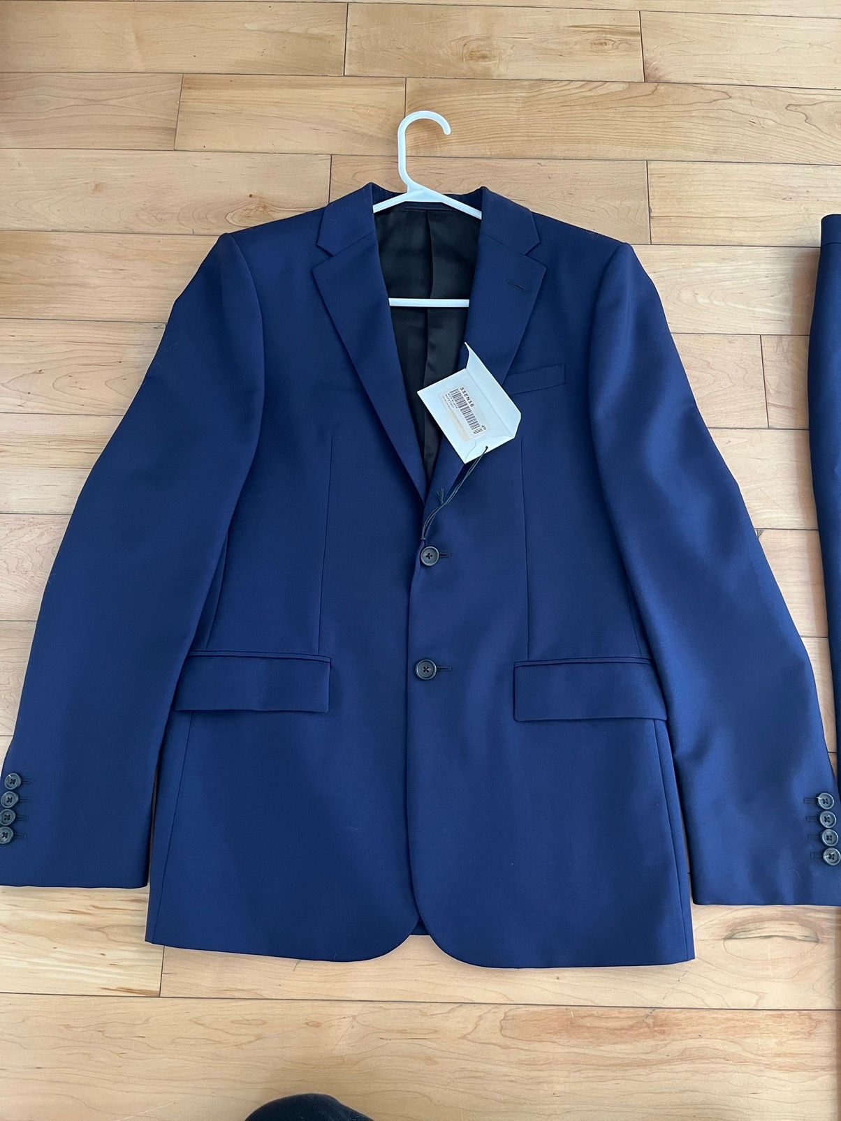 NWT - Balenciaga Royal Blue 2 piece Suit - 2
