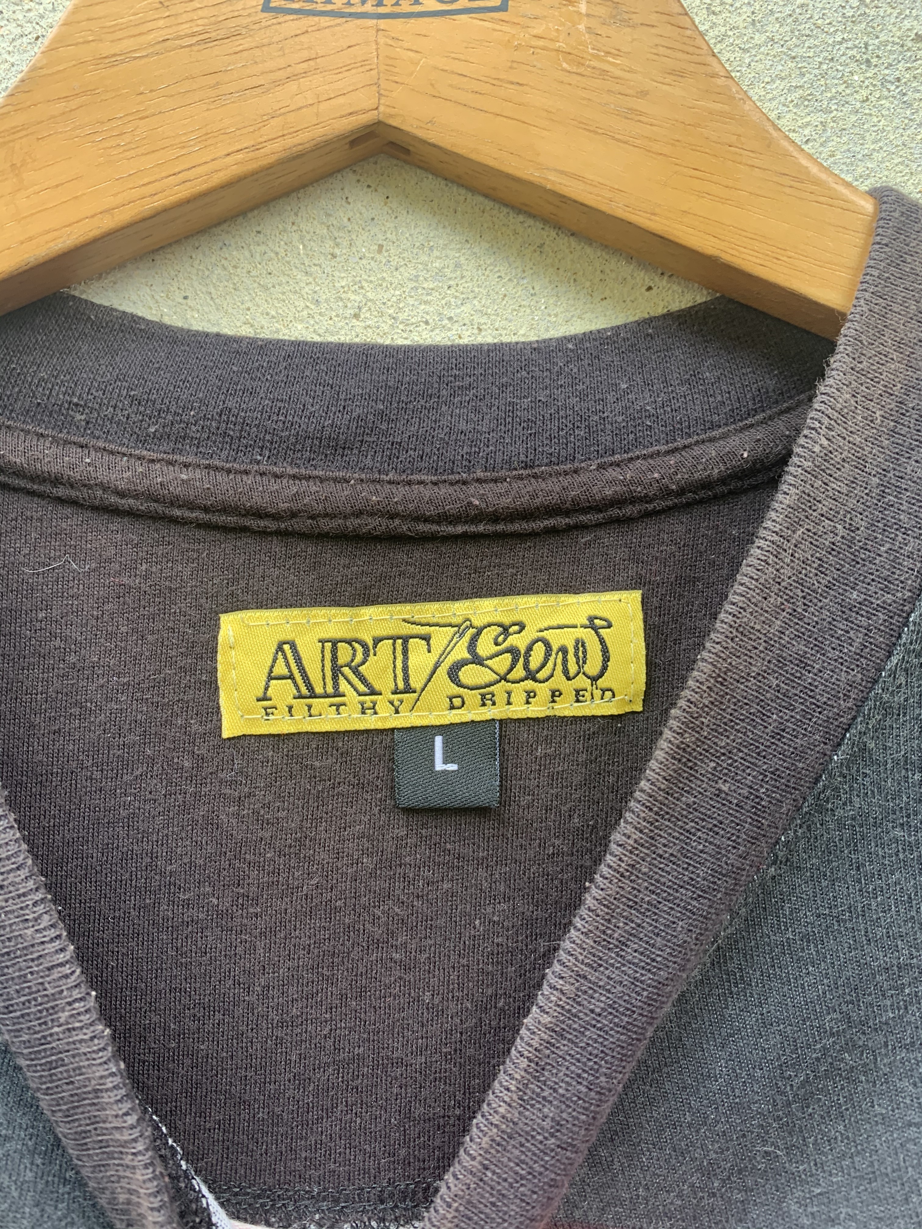 Unbranded - Art Sew Filthy Dipped Tongue Shirt - 14