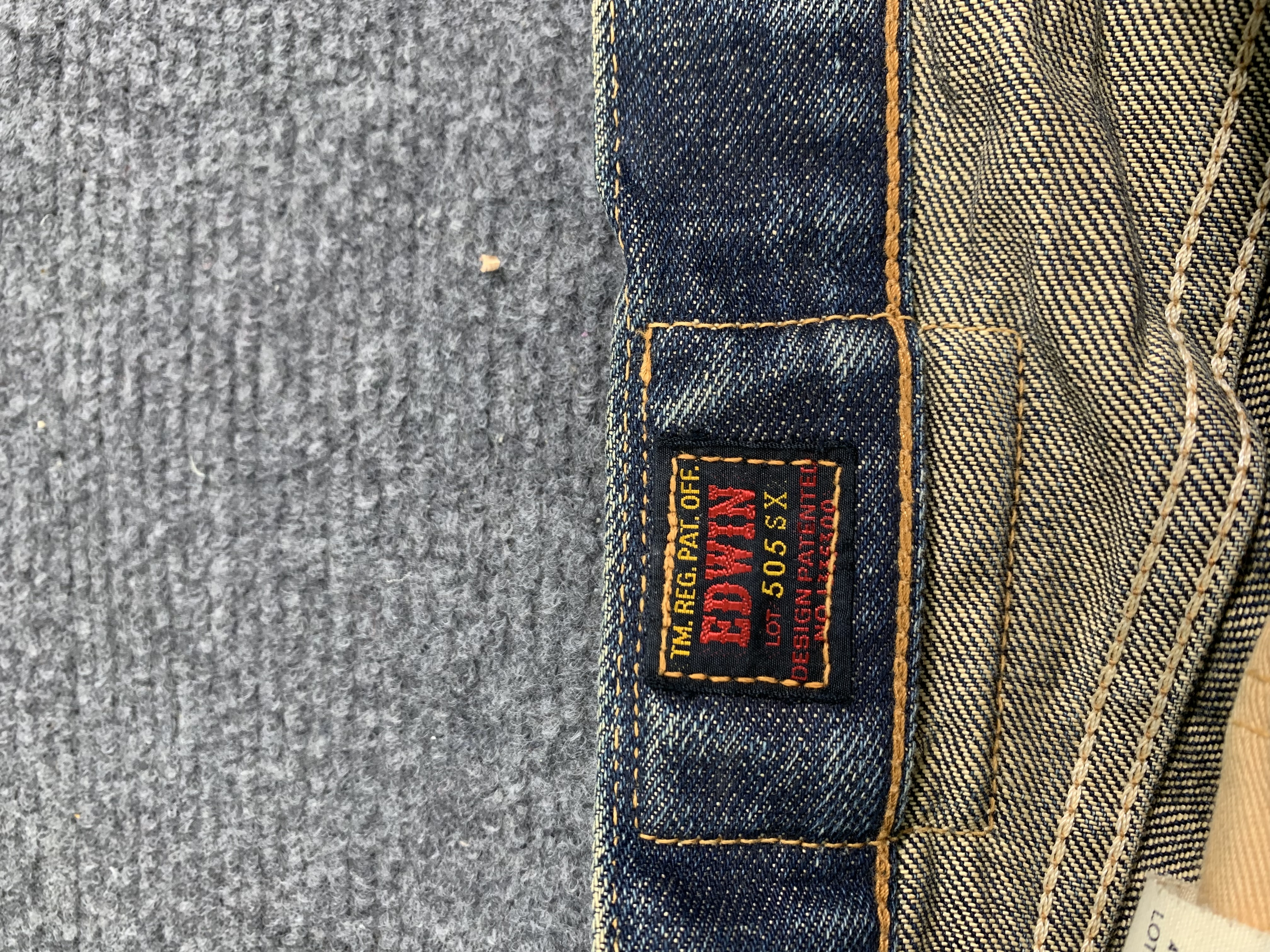 Other Designers Edwin - Vintage Edwin 505SX Selvedge Faded Blue