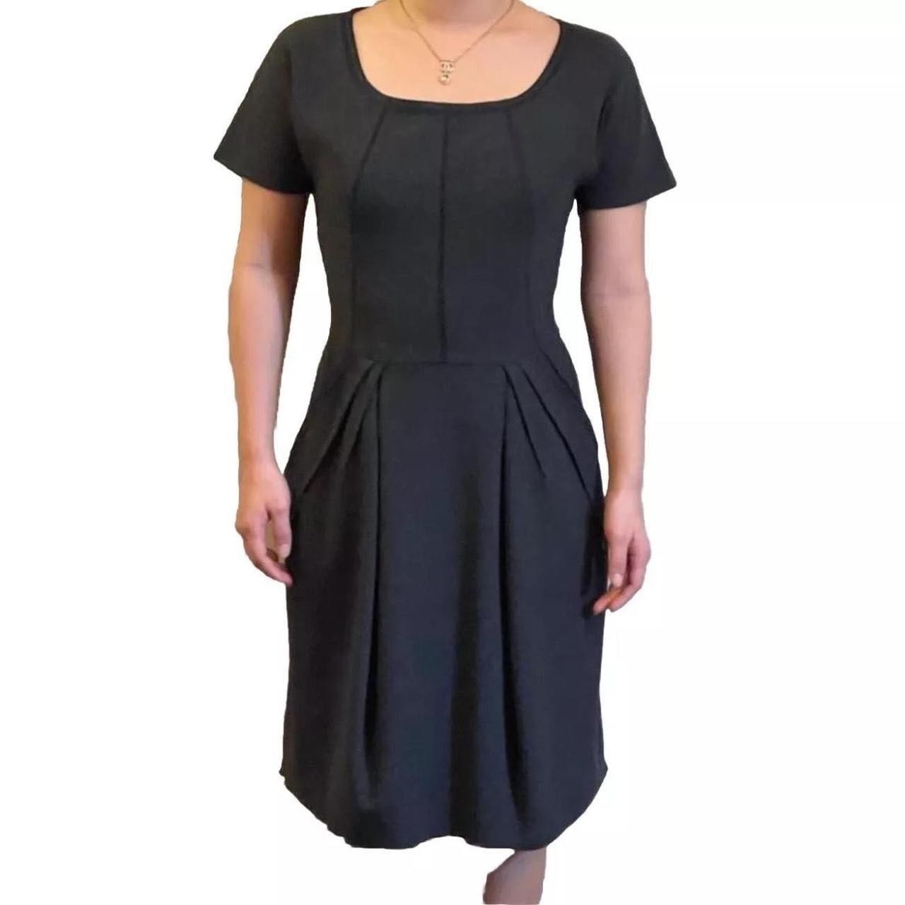 Vintage Dolce & Gabbana Virgin Wool Ruched Dress - 4