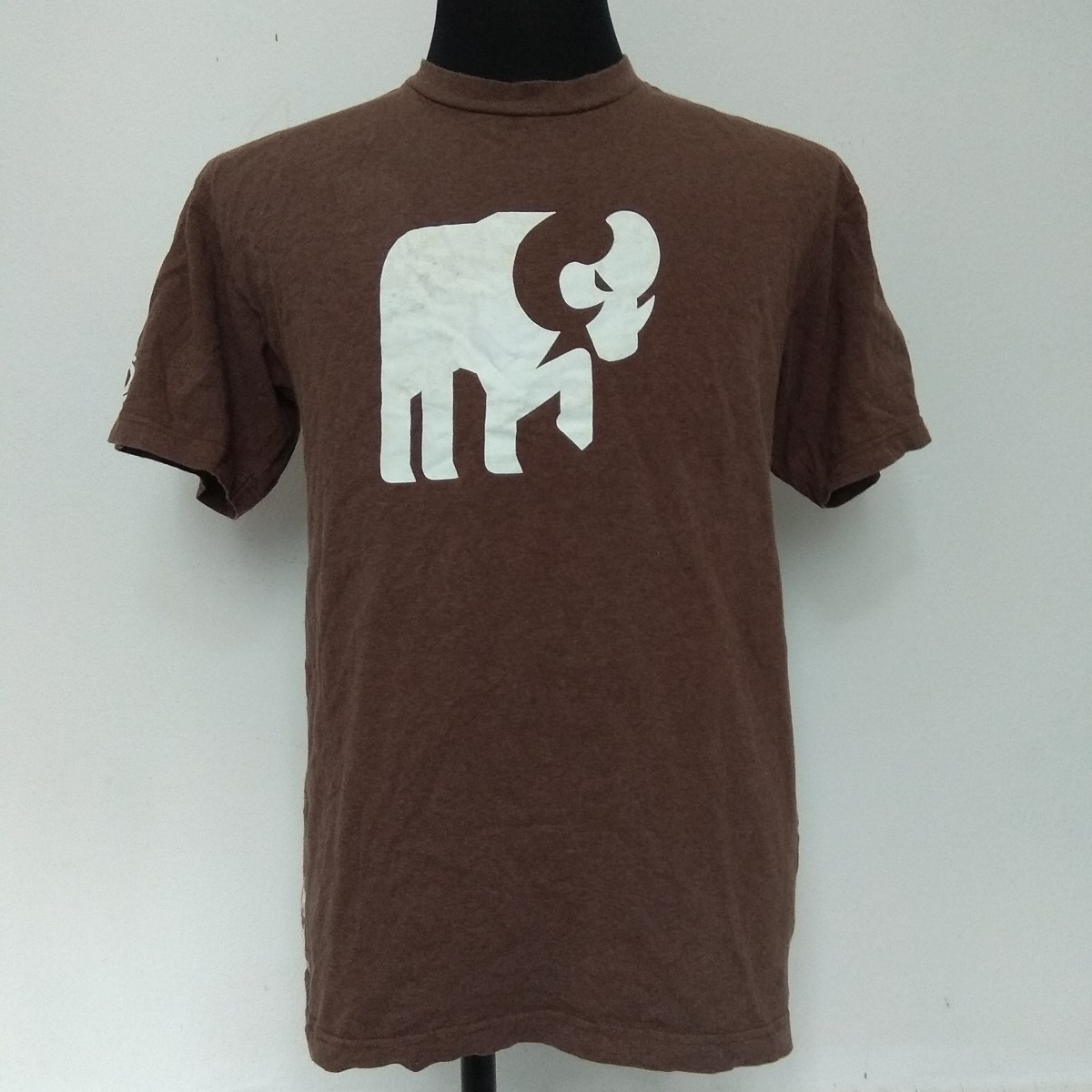 American Apparel - Vintage 90s Skateboard Big Logo Animal Graphic Tee - 1