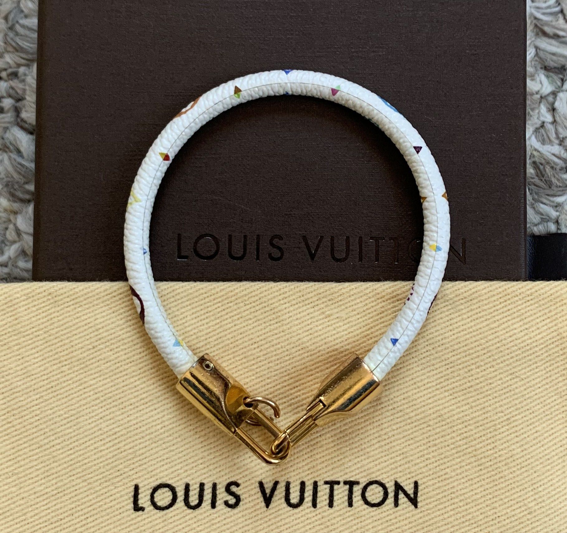 S/S 2003 Louis Vuitton x Murakami Monogram Luck It Bracelet - 5