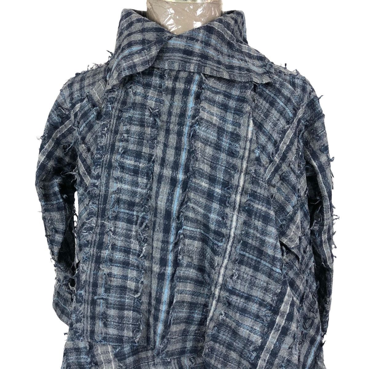 Designer - Jurgen Lehl Checkered Pattern Light Jacket - 4