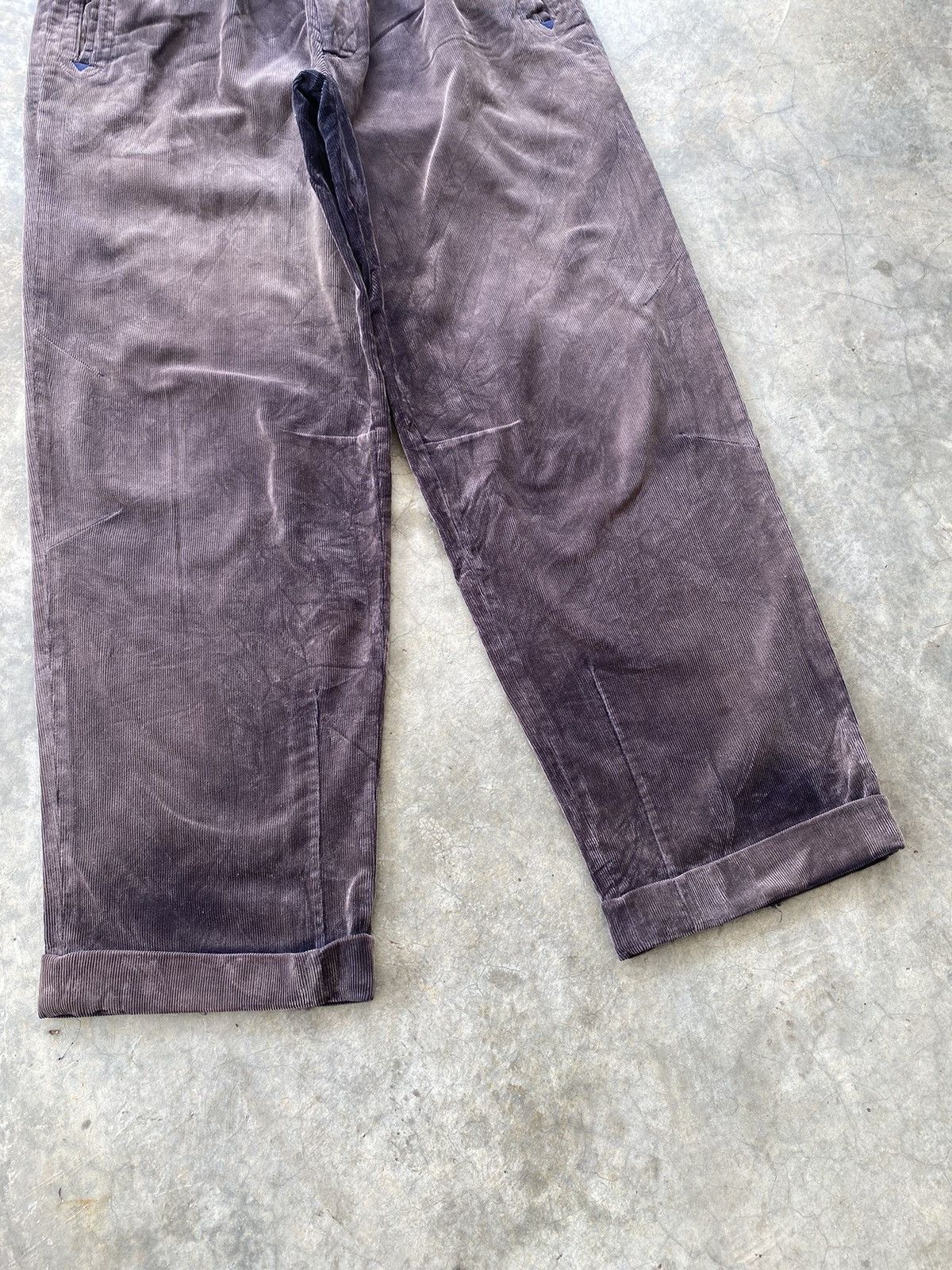 JAPANESE DESIGNER PAPA’S BAGGY CORDUROY PANTS INSPIRED YOHJI - 10