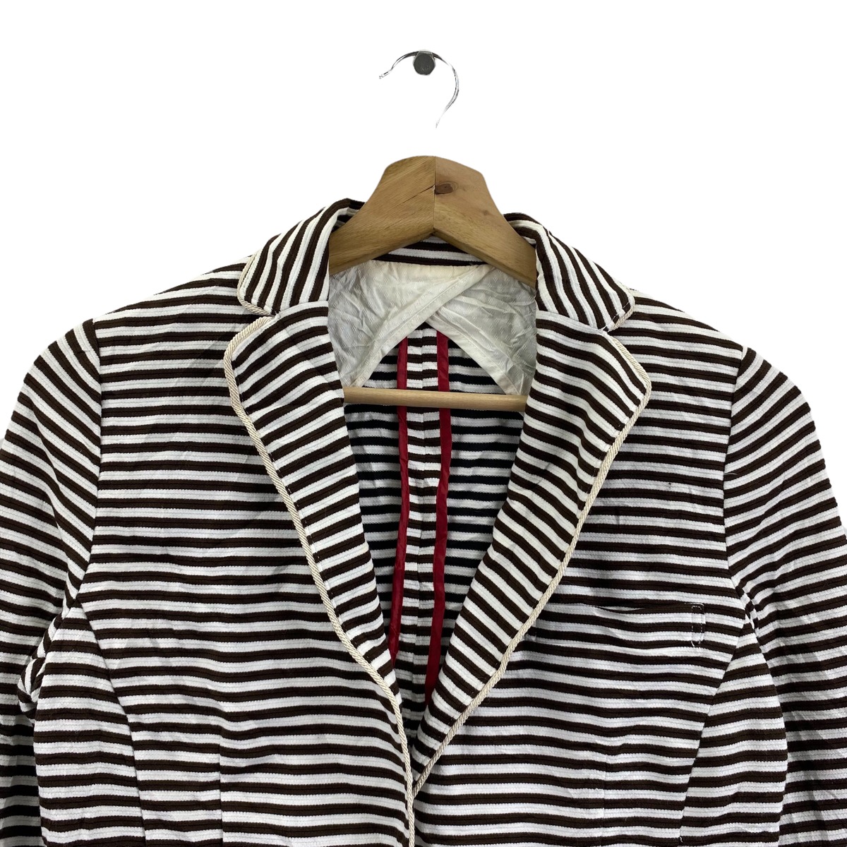 Vintage - Vtg DOUBLE STANDARD CLOTHING Striped Cardigan Jacket - 3