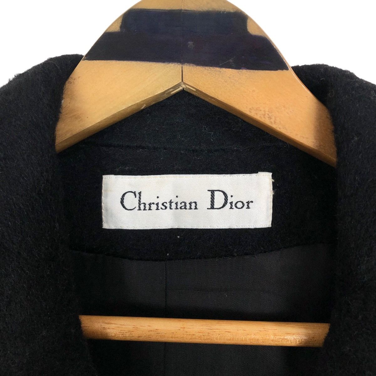 Vintage 90s Christian Dior Double Breasted Trench Coat - 9