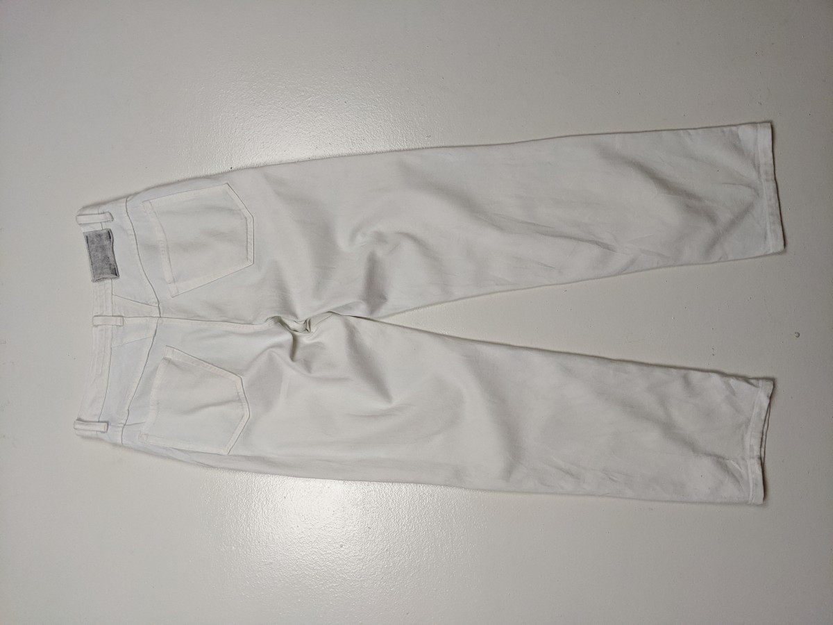 Marithe Francois Girbaud - MFG White Regular Denim Jeans Bottom Trouser Pants - 8