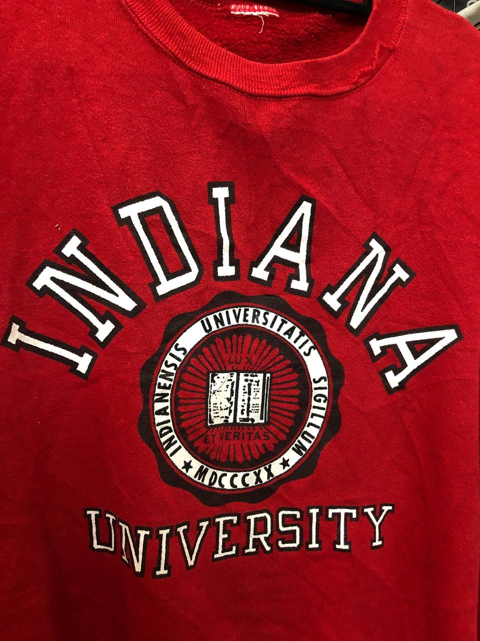 Vintage - Vintage 90s Indiana University Sweatshirt - 2