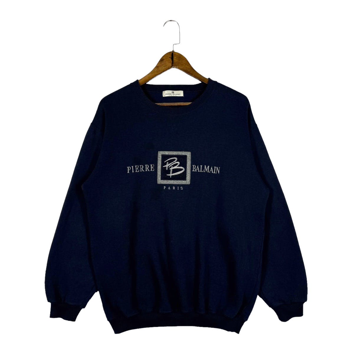 Vintage Pierre Balmain Fleece Sweatshirt Crewneck - 2