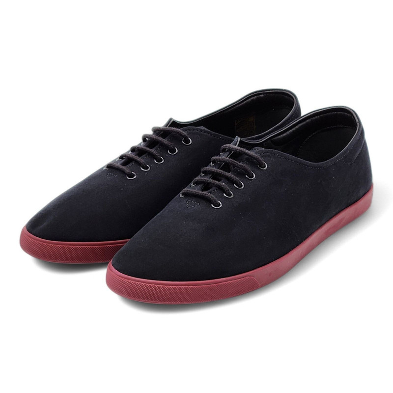 Sam Men's Canvas Sneakers in Black EU 42 US 9 - NWB $990 - 1