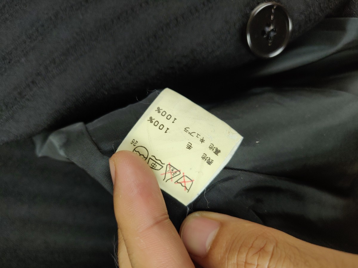 Designer - Sunaokuwahara Stripe Button Long Femme Coat - 9