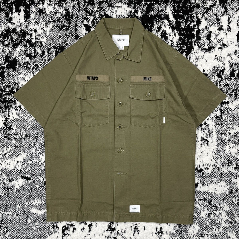 WTAPS BUDS SS SHIRT COTTON RIPSTOP 2019 - 1