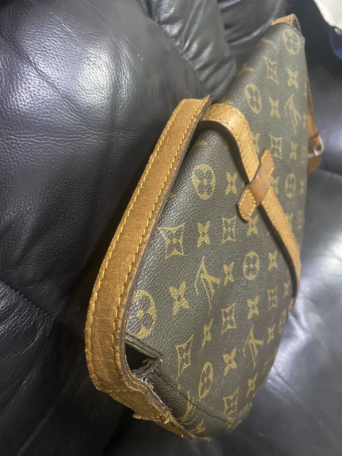 Authentic Vintage Louis Vuitton Chantilly MM REPAIRED - 12