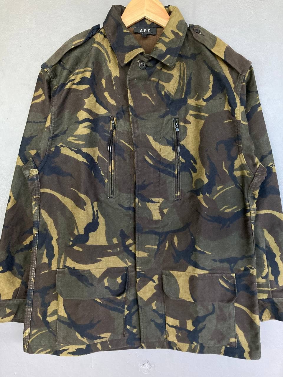 Vintage A.P.C French Military Slim Field Jacket - 3