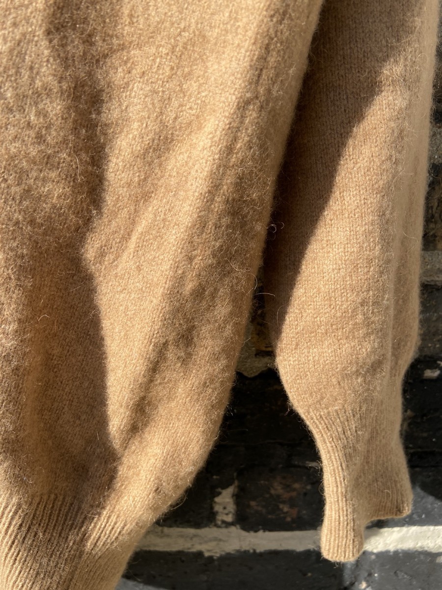 Relaxed Bomber Knit Sweater - 6