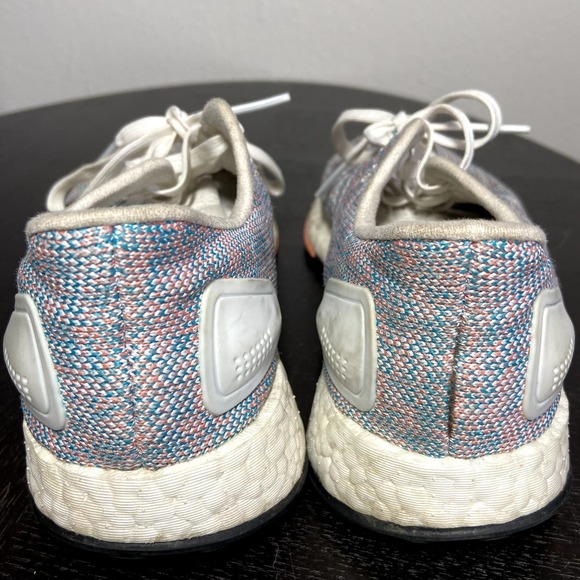 Adidas PureBOOST DPR Grey Footwear White Chalk Coral 6 - 9