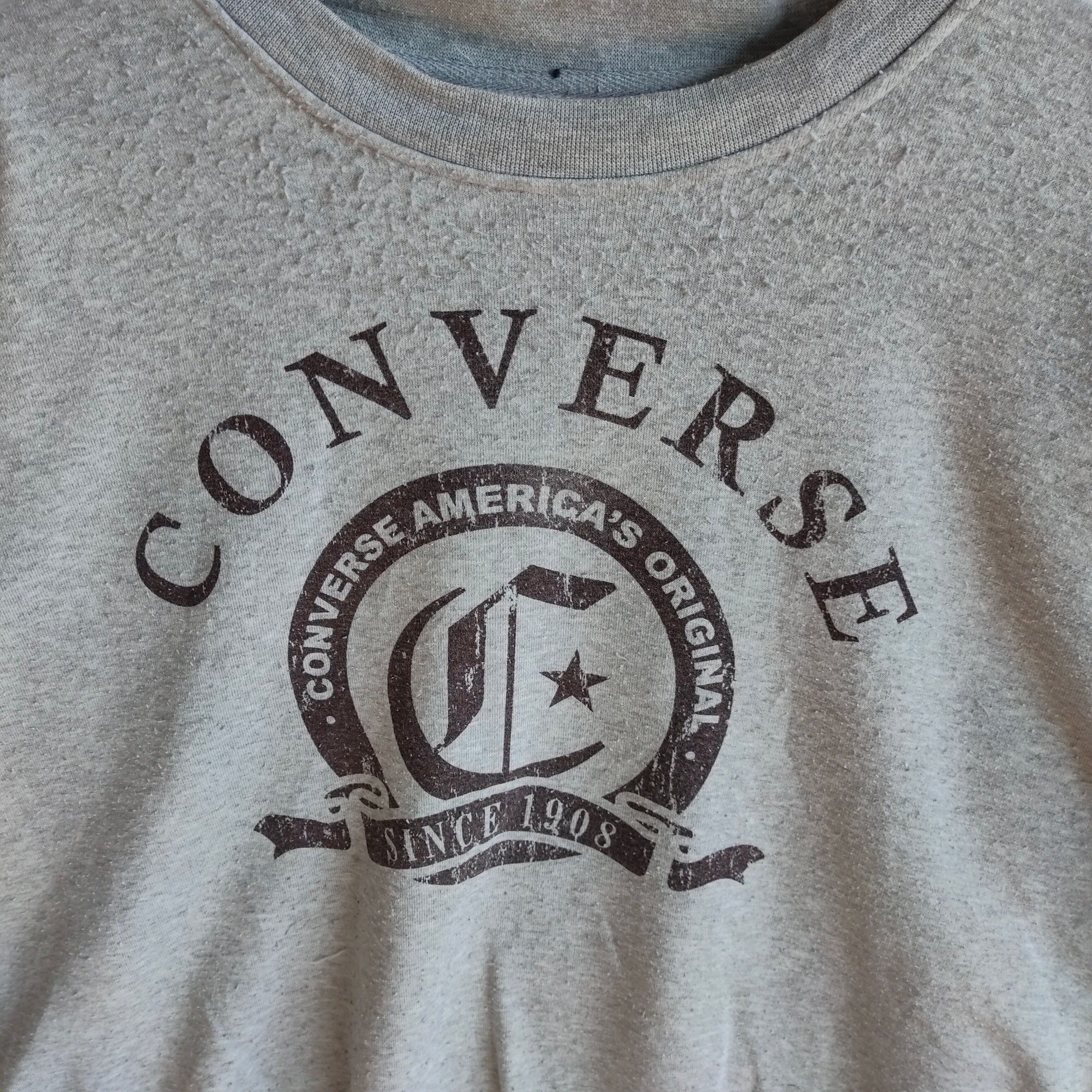 CONVERSE Big Logo Spell Out Rare Sweatshirt - 2