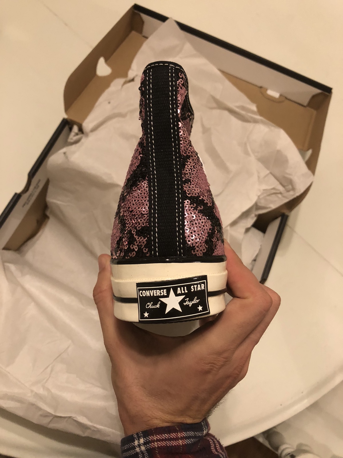 1970s Chuck Taylor Sequin Snakeskin - 4