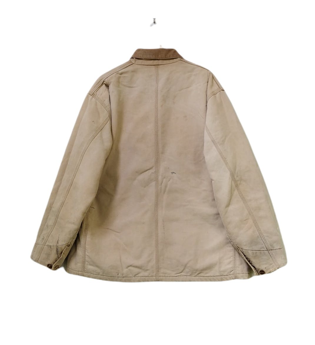 Very Sick!!Vintage Carhartt Tan Blanket-Lined Jacket - 10