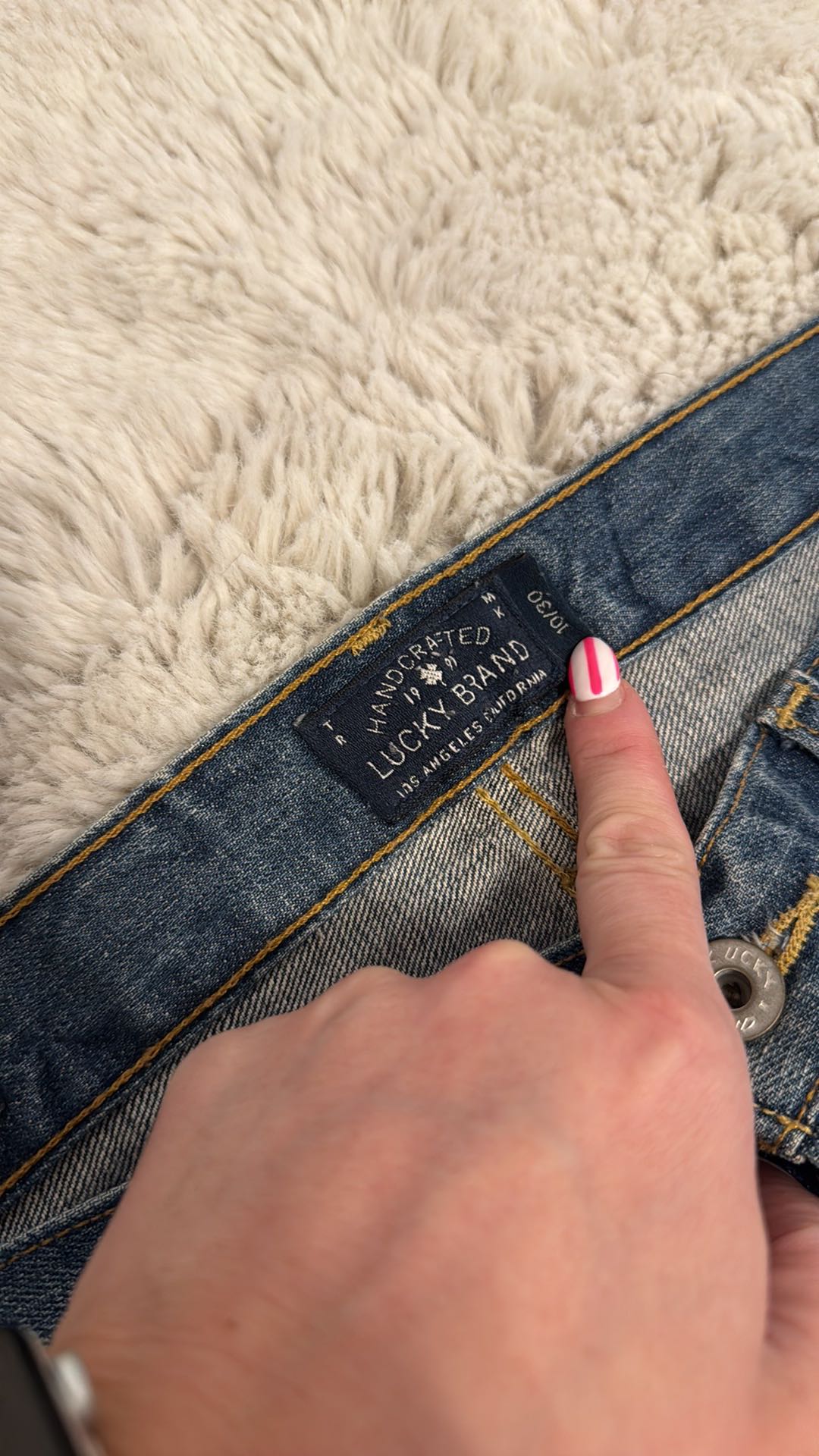 Lucky Brand Sienna Cigarette Distressed Boyfriend Jeans - 7