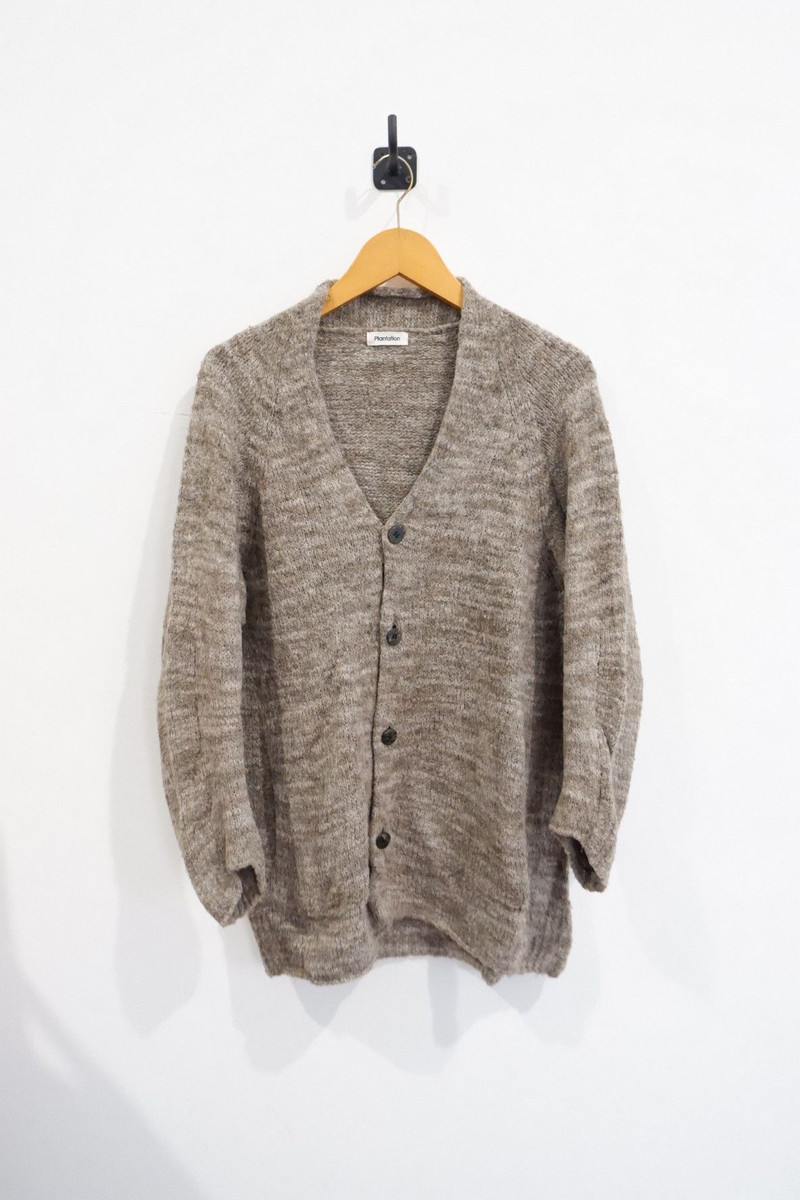 Ne-Net - Vintage Plantation By Issey Miyake Wool Mohair Cardigan - 1