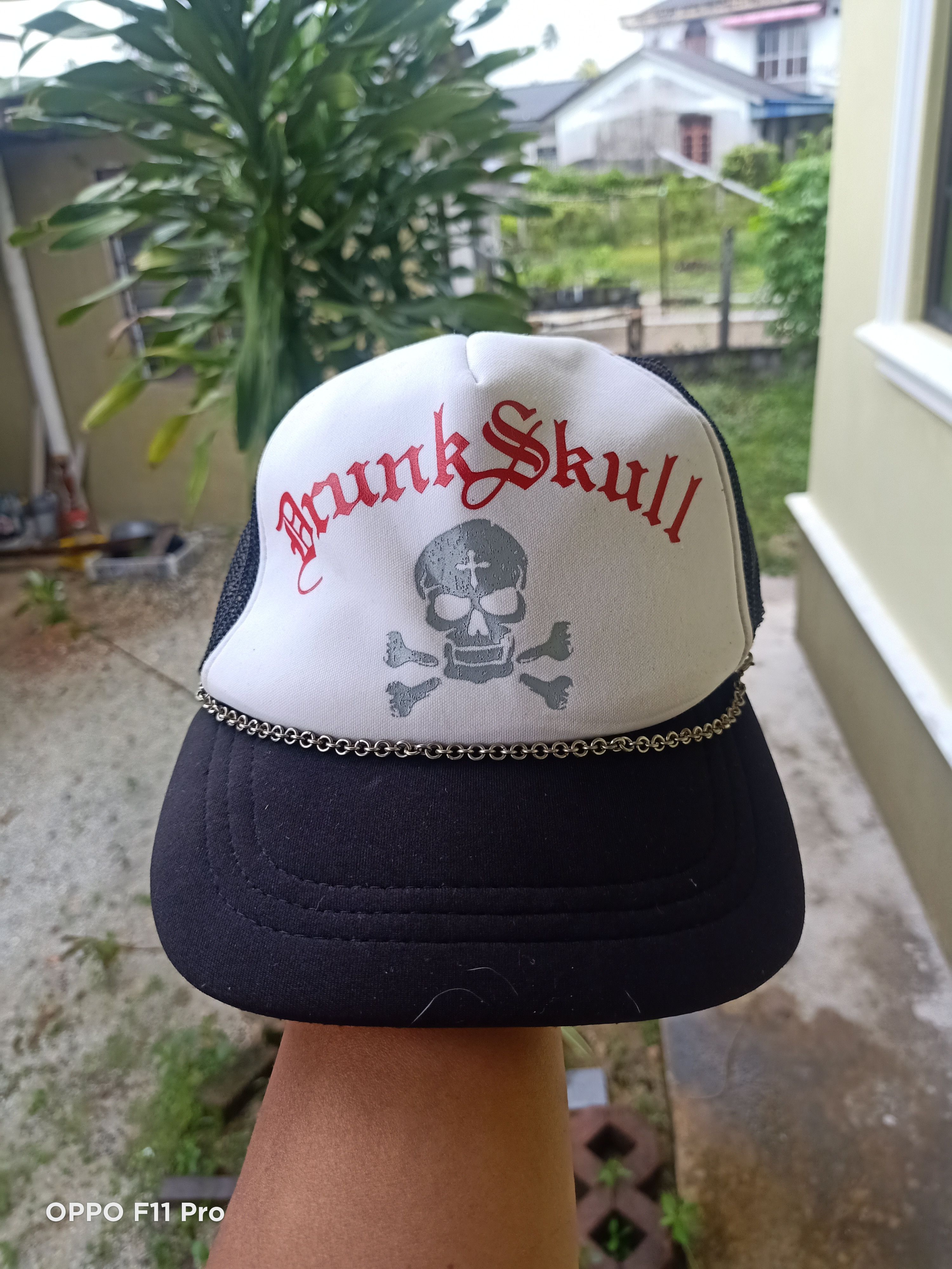 Skulls - Steals 🔥 Drunk Skull Trucker hat - 1