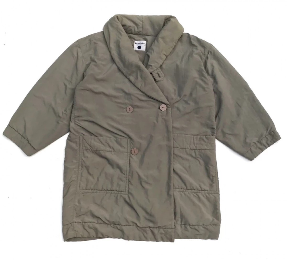 Issey Miyake - Vintage Plantation Ultra Light Down Oversized Long Jacket - 2
