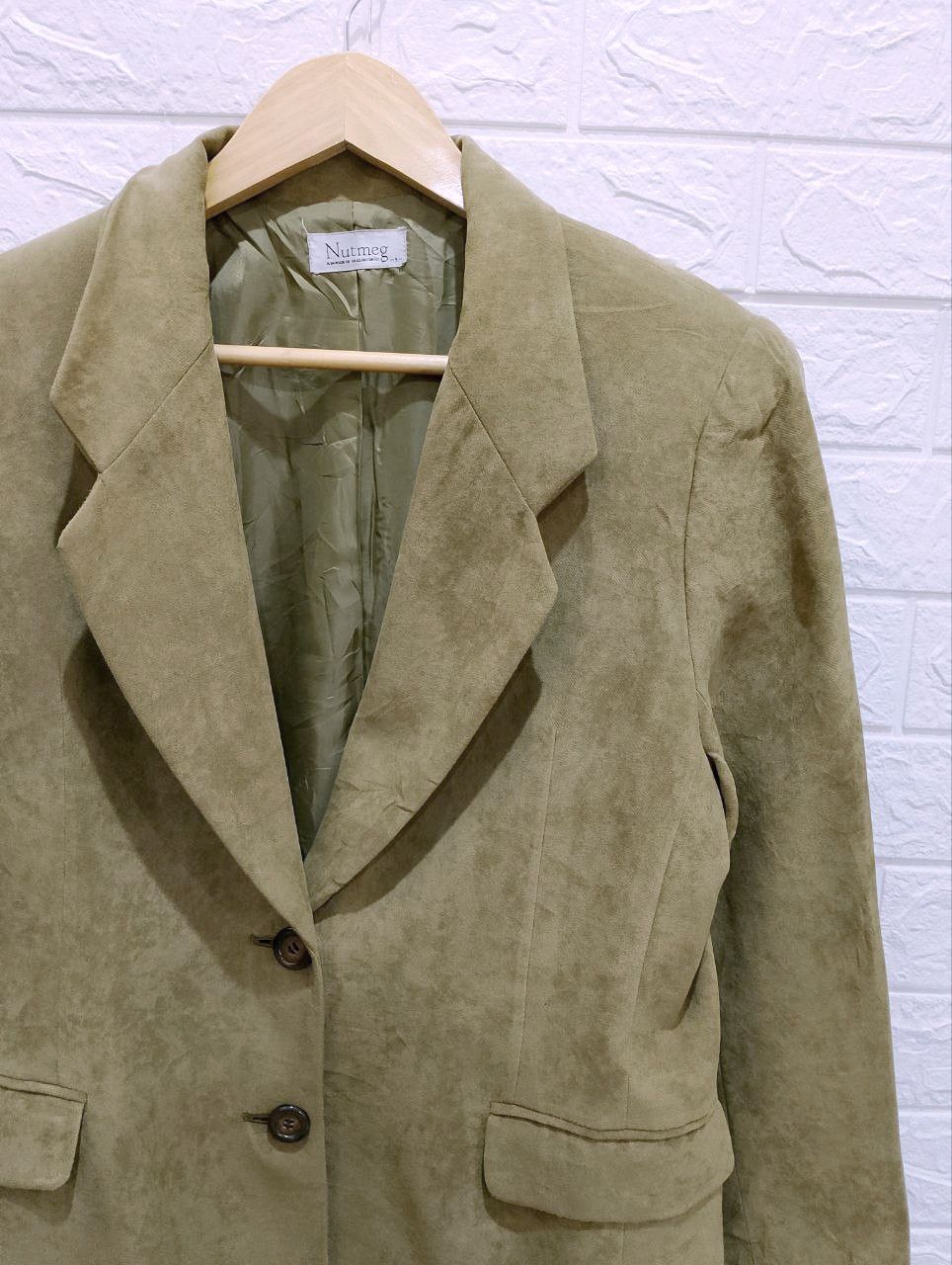 Nutmeg Mills - NUTMEG Tokyo Tailored Single Breasted Suit Coat Blazer - 6