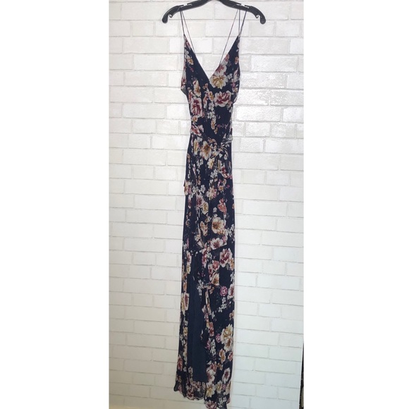 NICHOLAS Garden Rose Silk Maxi Dress - 7