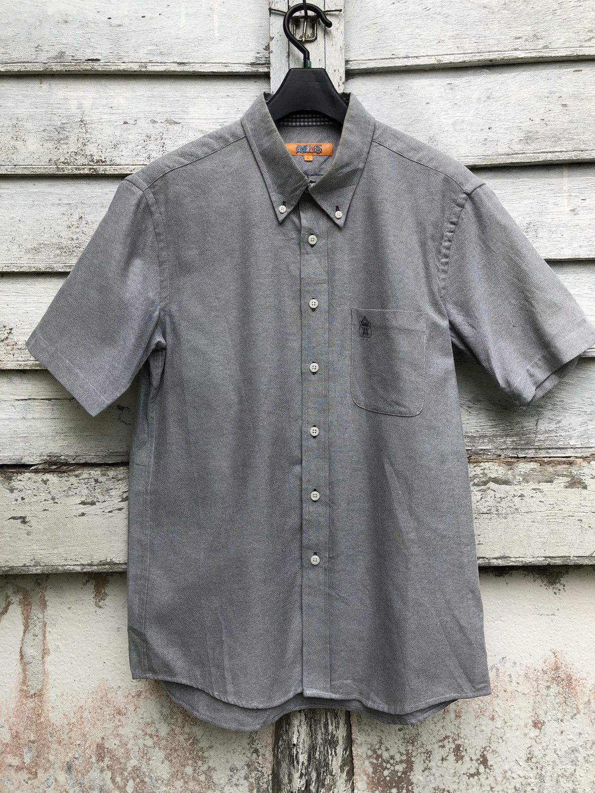 OFFICIAL ONE PIECE CHAMBRAY BUTTON SHIRT S/S - 1