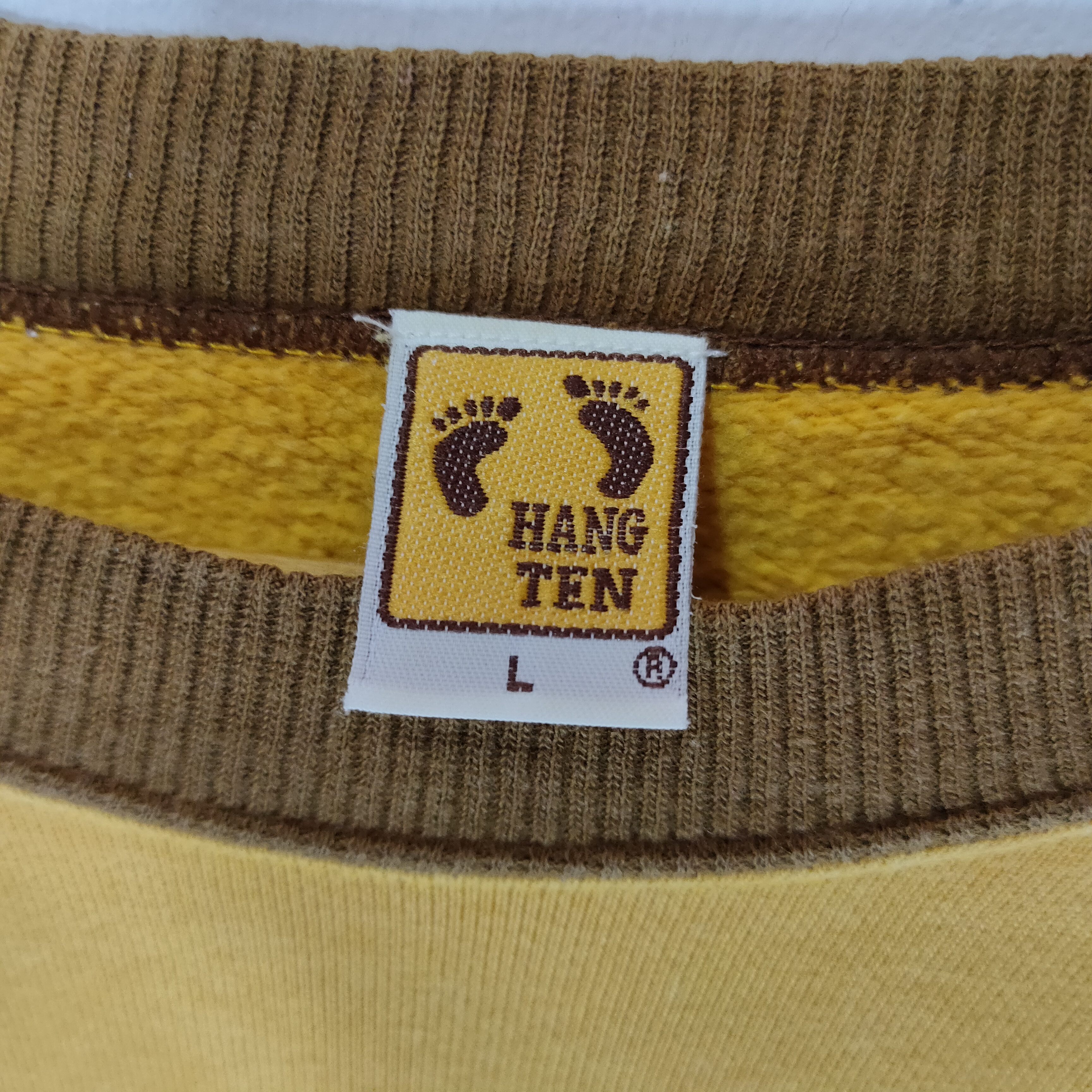 Vintage - Vintage HANG TEN Two Colors Spellout Pullover Sweatshirt - 4