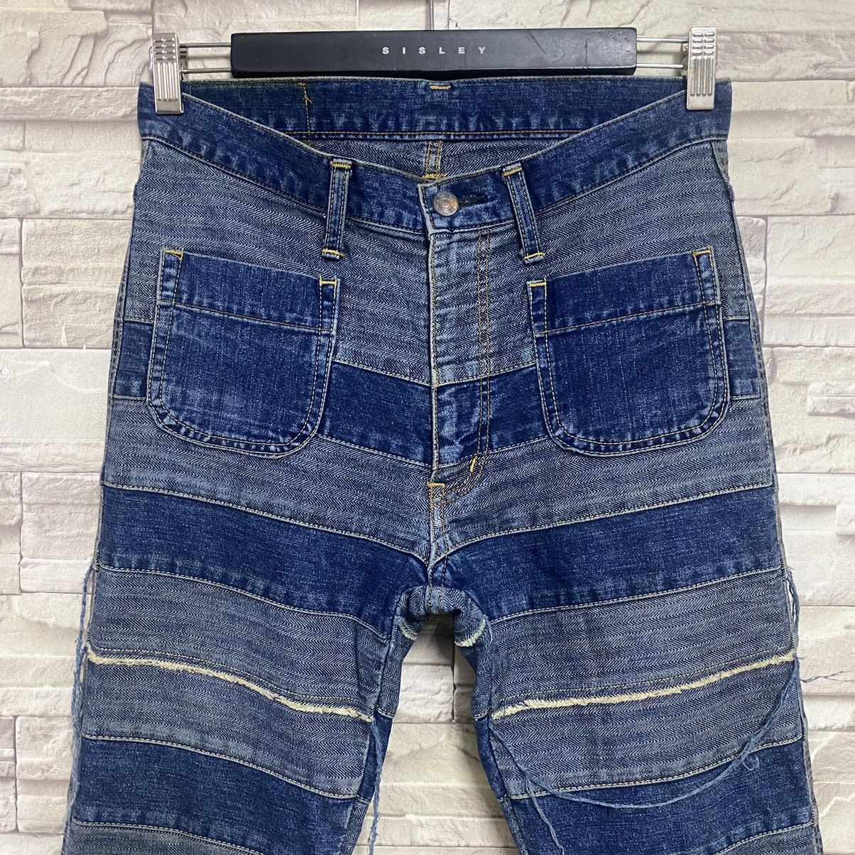 Archival Clothing - Vintage Hysteric Glamour Denim Hagi Jeans Distressed Flare - 4