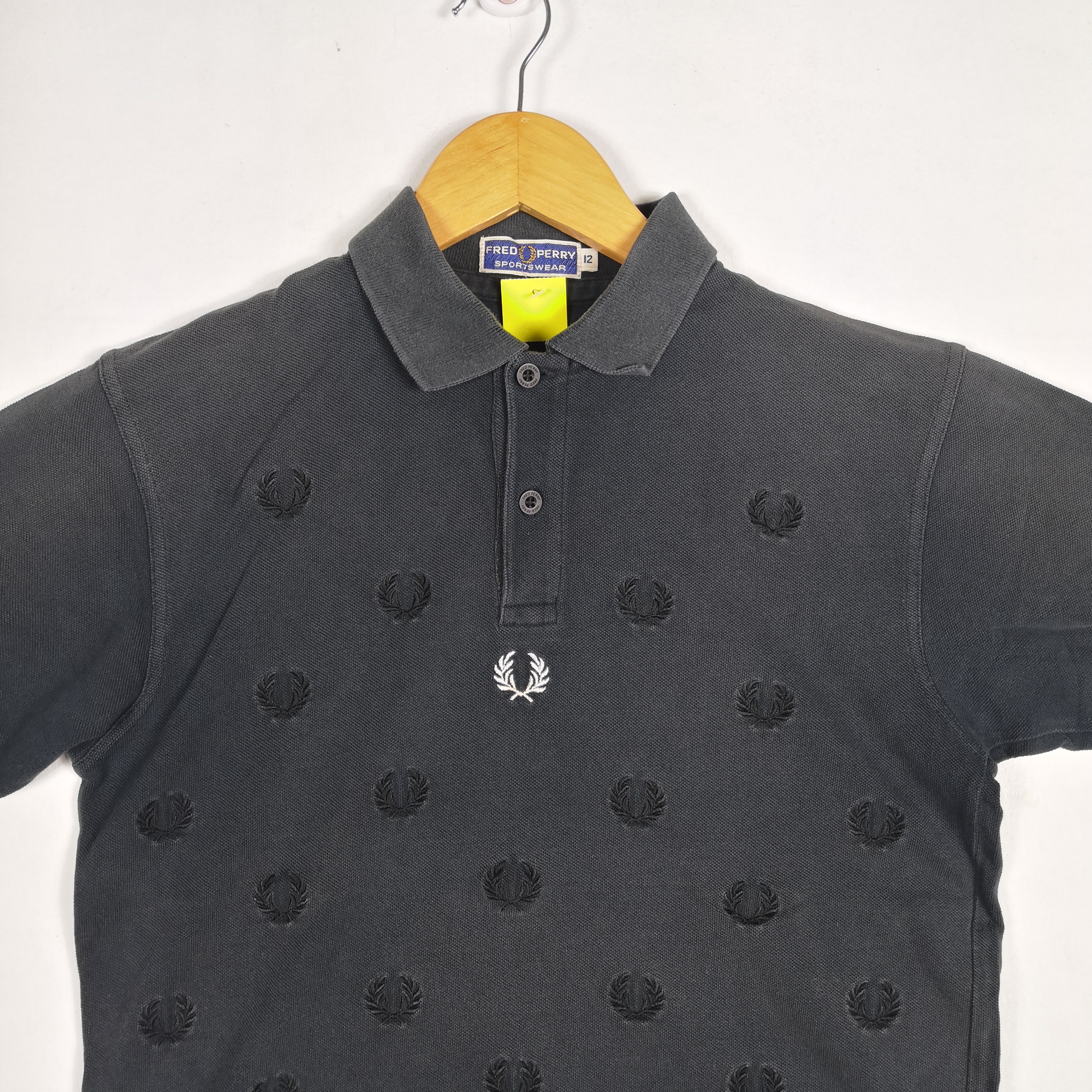 Vintage Fred Perry T-Shirt Multi Logo Polos Tees | BS18345. - 2