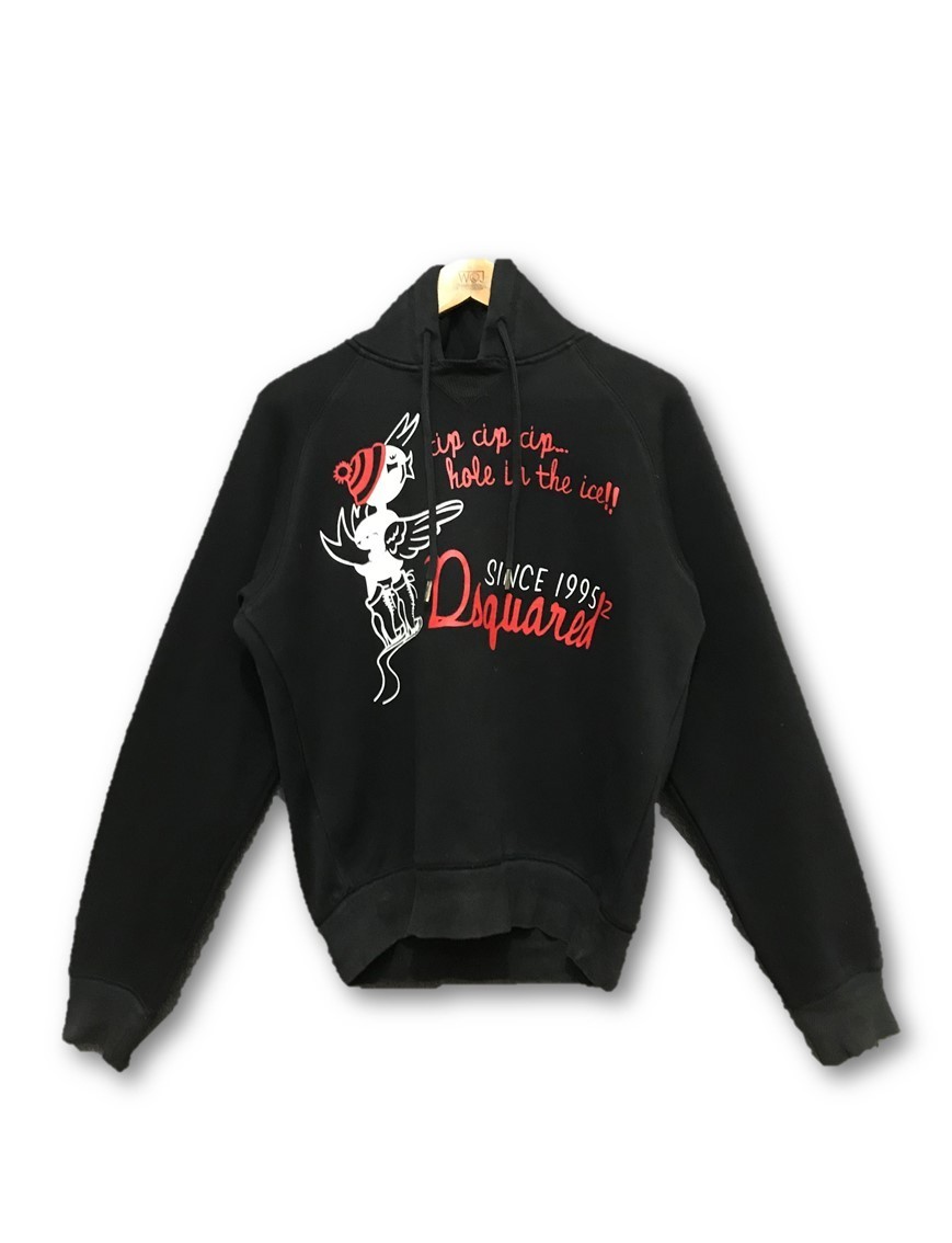 Dsquared2 Cip Cip Cip Hole in The Ice Hoodies Sweatshirt - 1