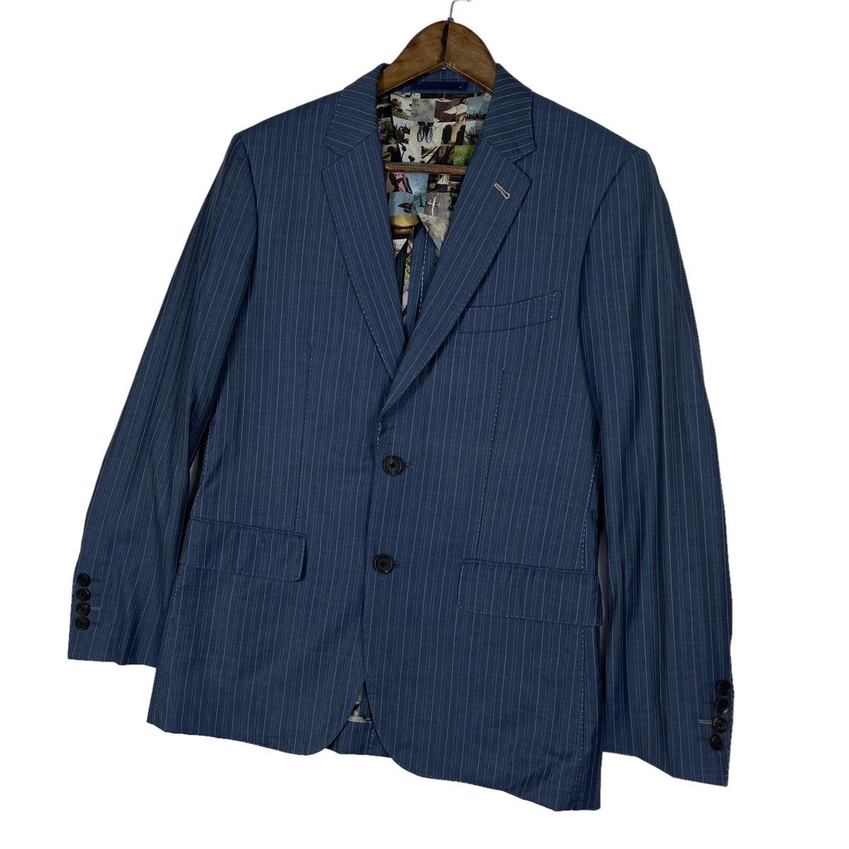 Paul Smith London X Loro Piana Blazer Coat - 7