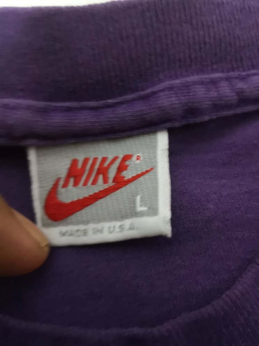 American Vintage - 90's Vintage NIKE Jordan T Grey Tag - 6
