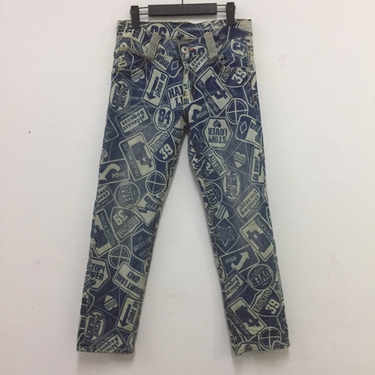 Japanese Brand - Full print jeans like hysteric glamour - 2