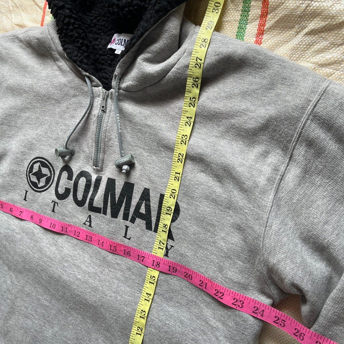 Colmar Italy Hood By Air Hoodie Cotton Wool Streetwear - 4