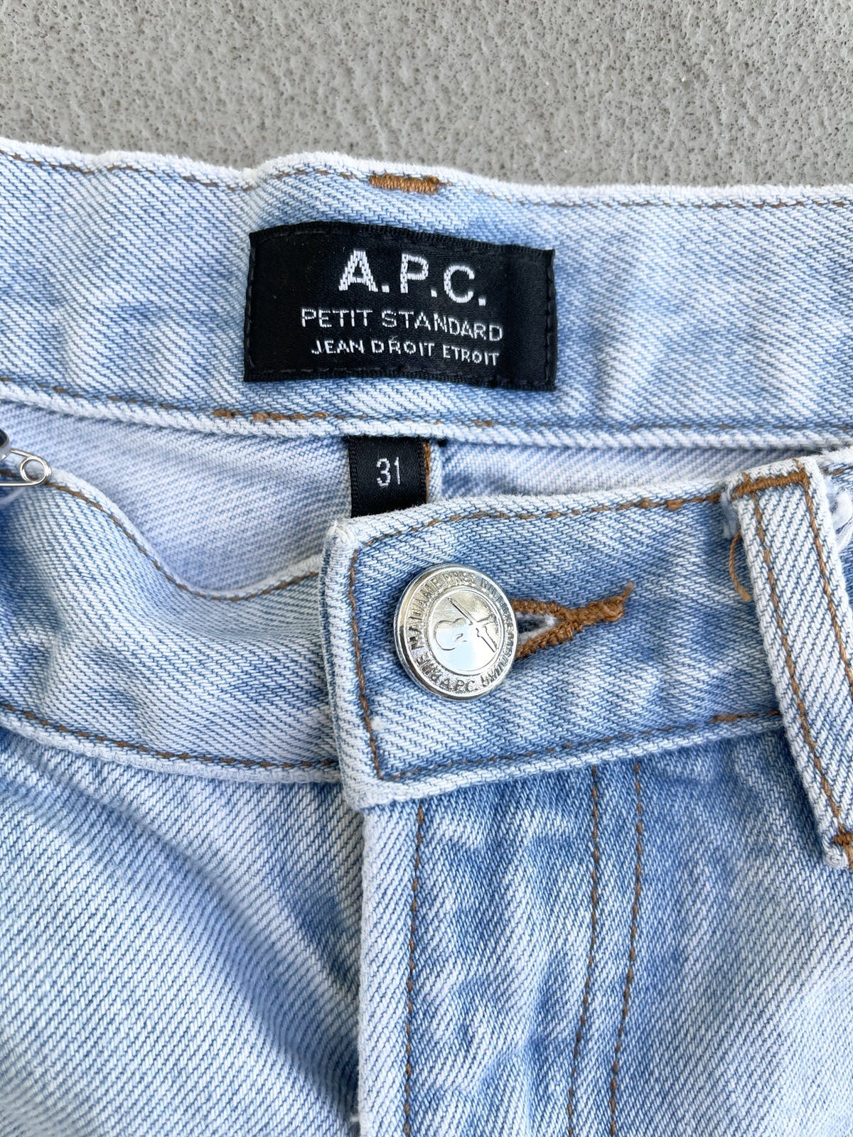 A.P.C. x Jjjjound Petit Standard Flare Denim Jeans - 6