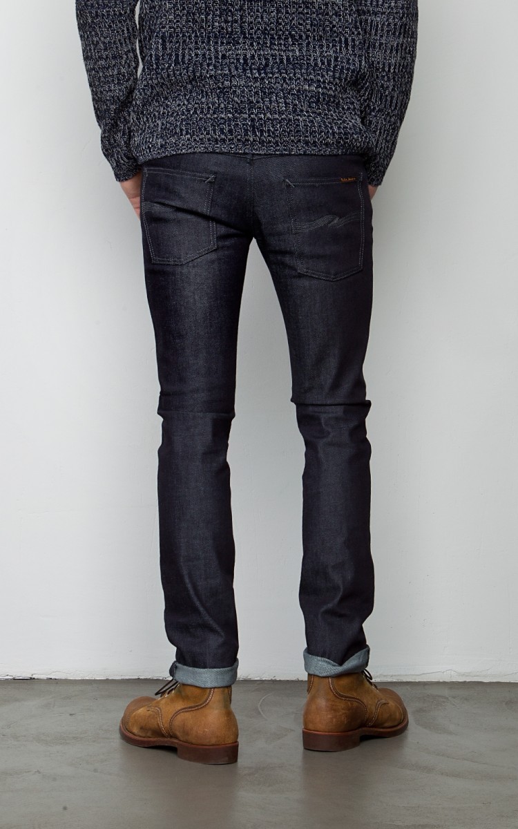 Organic Dark Grey Thin Finn 34x34 - 1