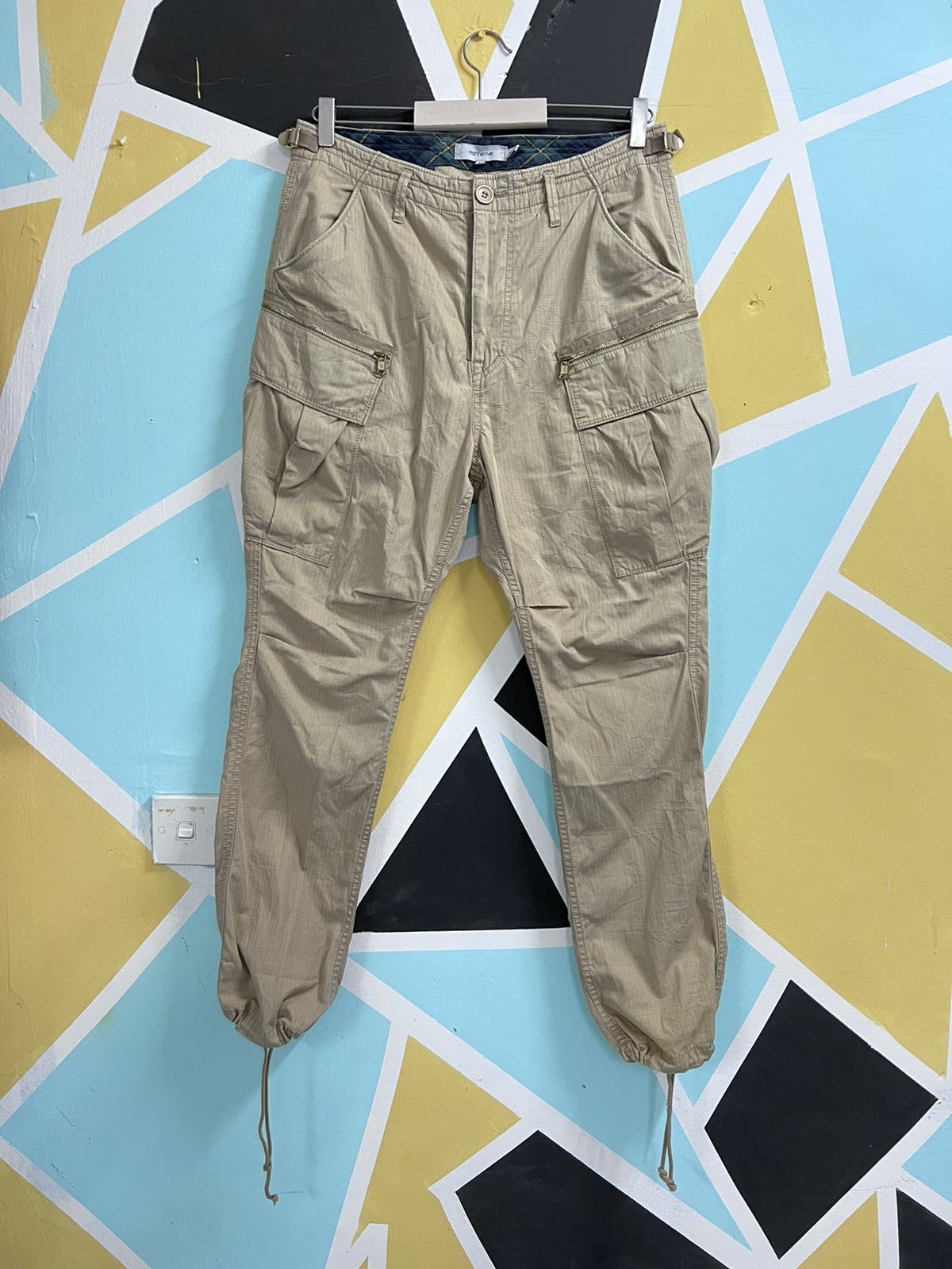 Japanese brand Nonnative parachute Cargo trousers pants - 1